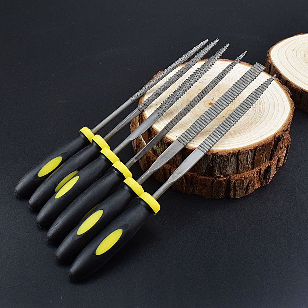 Chisel Set Wood - Wood Rasp Set 6pcs Carpenter 5x140mm