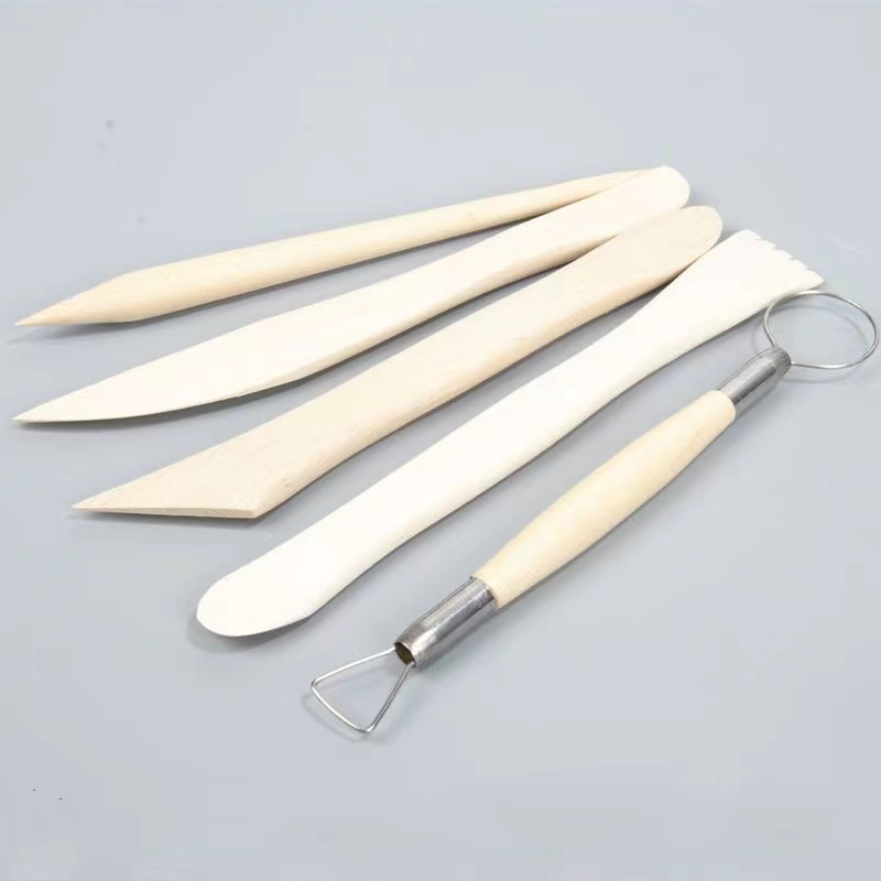 Chisel Set Wood - 5pcs/Set 6inch Wood Wax Carving Crafts
