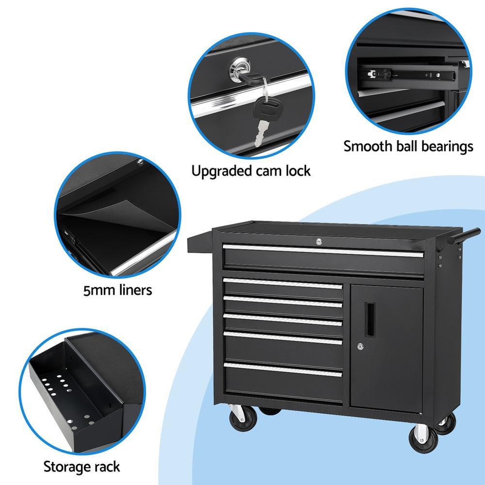 &6 Drawer Tool Box Chest Cabin - Tools Box For Workshop 评论和价格