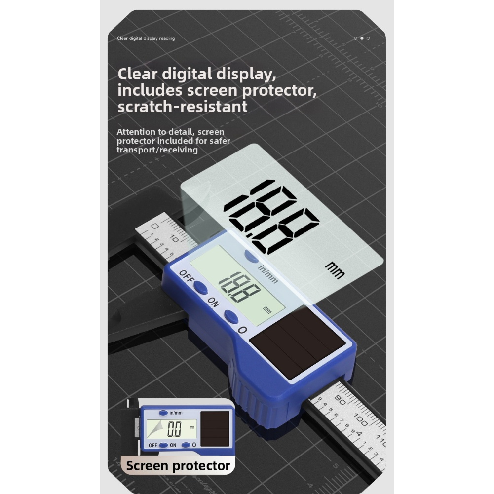1pc Solar Powered Digital Vern - Workshop Layout Tools 评论和价格