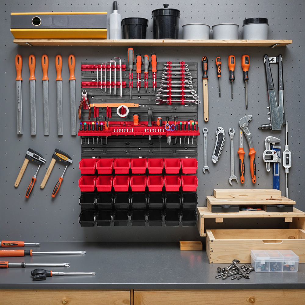 Tools Wall Storage Shelf Tool  - Workshop Tools Wall 评论和价格