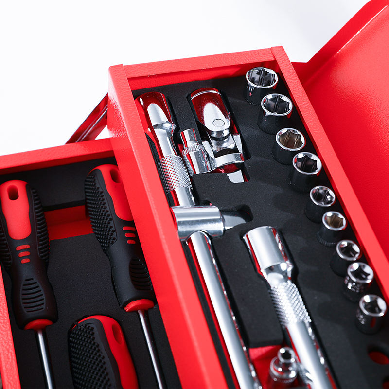 18'' Portable Double Handle To - Tools Box For Workshop 评论和价格