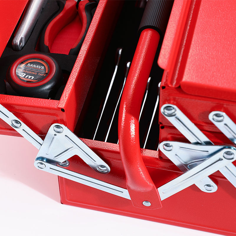 18'' Portable Double Handle To - Tools Box For Workshop 评论和价格