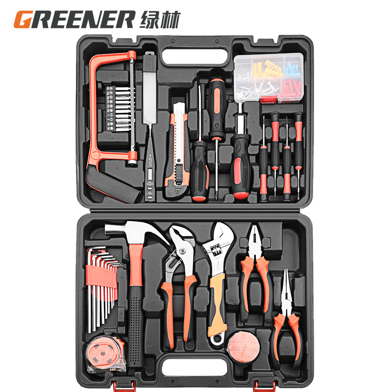 107-Piece Home Repair Tool Kit - Chisel Set Wood 评论和价格