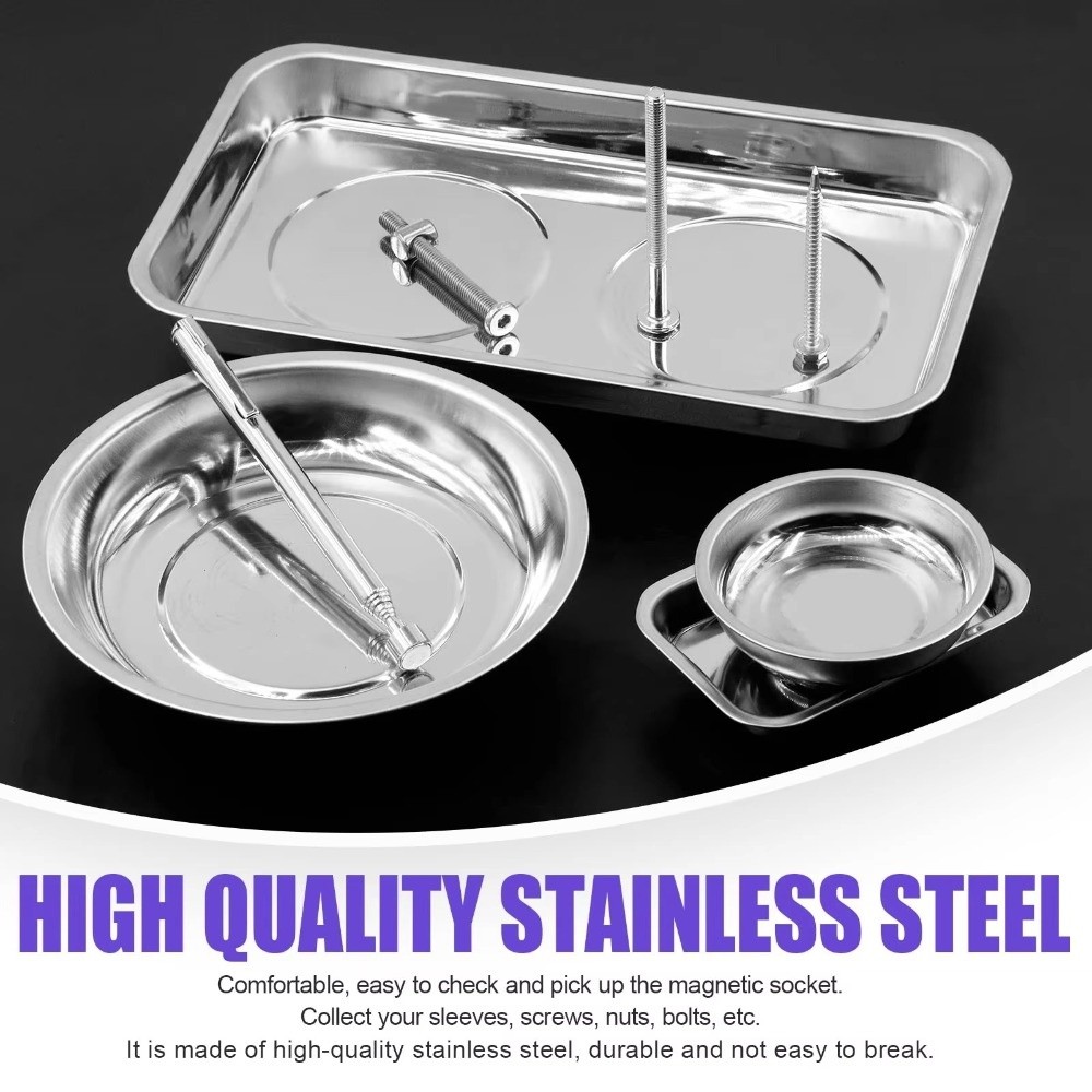 Stainless Steel Magnetic Parts - Magnetic Parts Tray 评论和价格