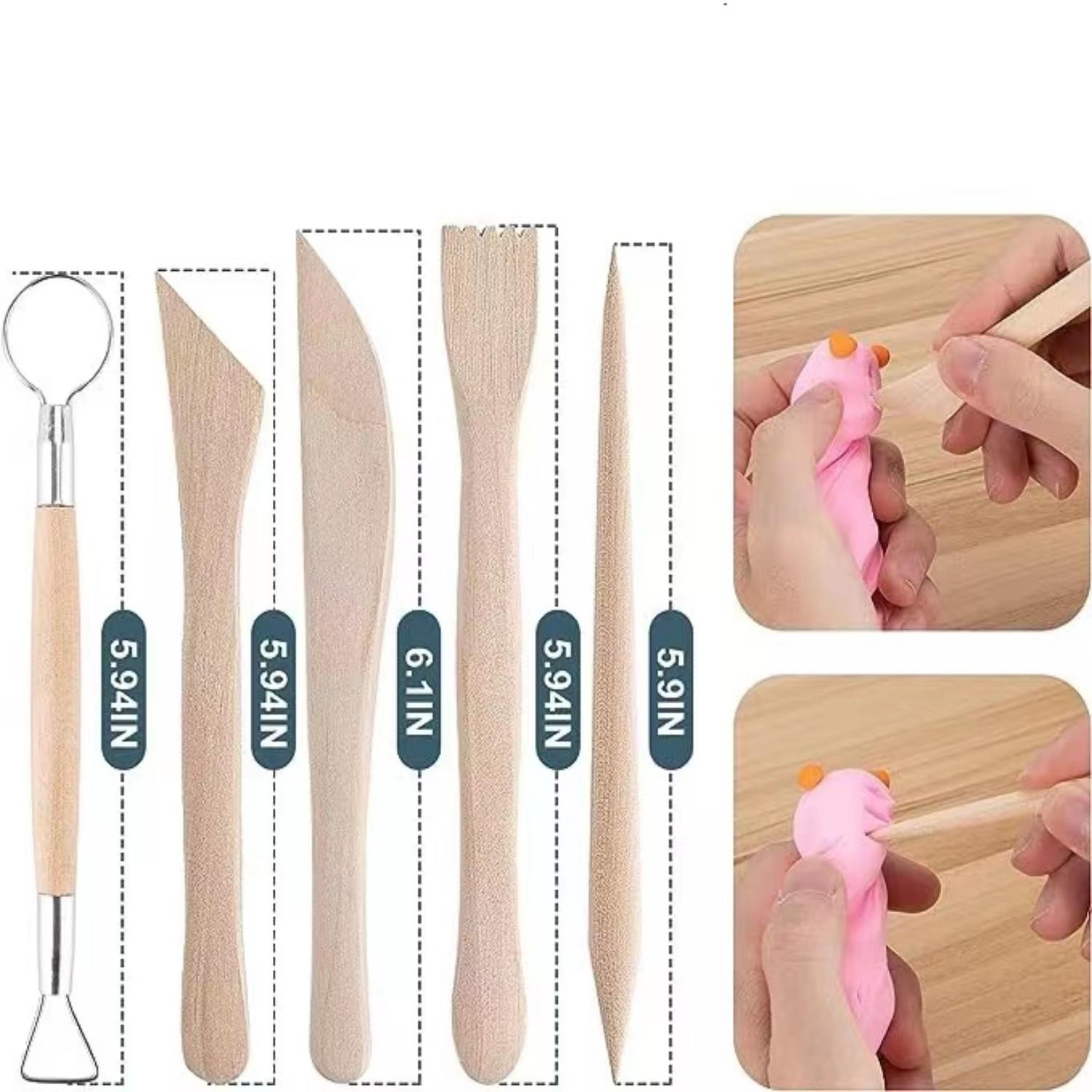 5pcs/Set 6inch Wood Wax Carvin - Chisel Set Wood 评论和价格