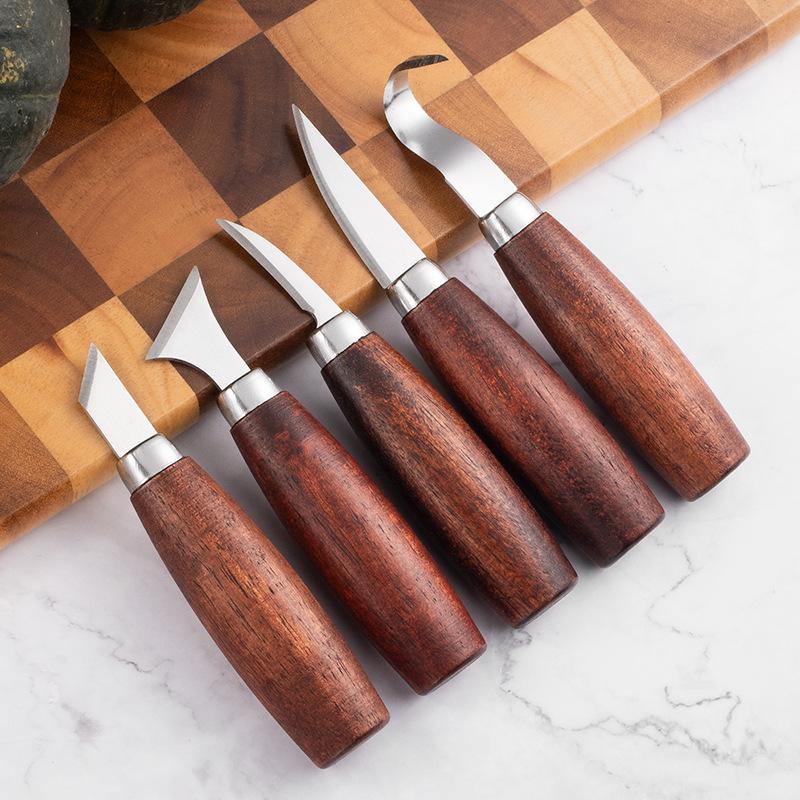 New 5pcs Tools For Wood Carvin - Chisel Set Wood 评论和价格